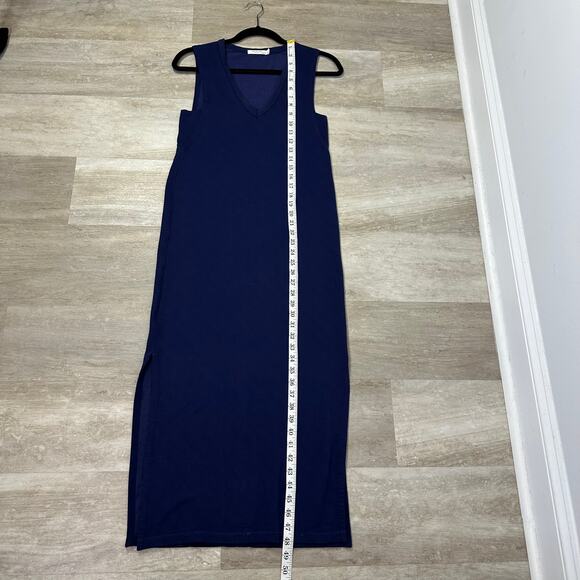 Rag & Bone Navy Blue Phoenix Vee midi Dress Women’s XXS - Picture 9 of 9